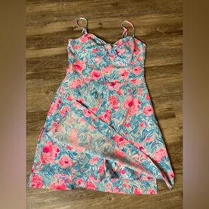 Lilly Pulitzer romper dress. Size 2. New with tags. Perfect condition!